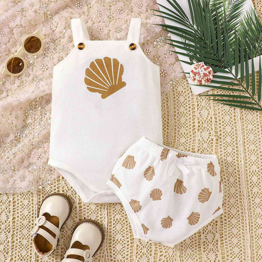 Shell Baby Bodysuit