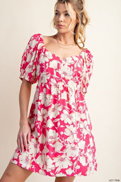 Floral Mini Resort Dress