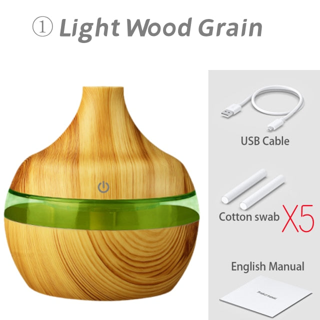 Wood Air Humidifier for Home or Office