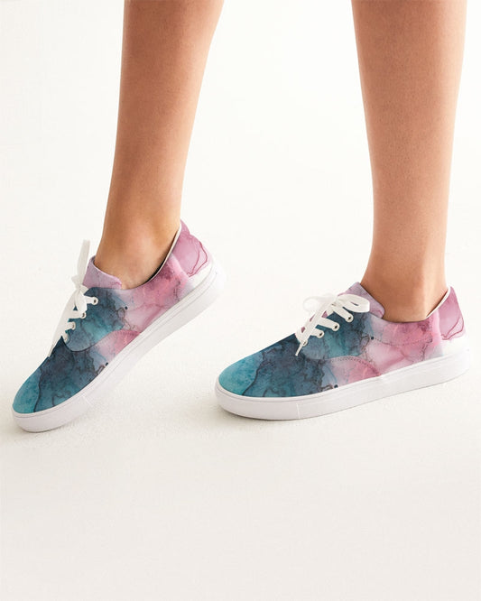 Smooth Women's Lace Up Canvas Shoe