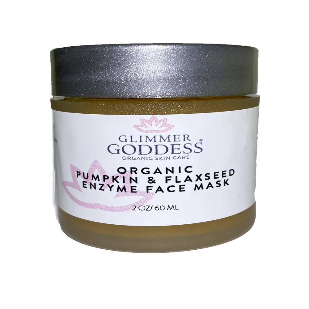 Glimmer Goddess Organic Pumpkin & Flaxseed Enzyme Face Mask