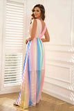 Rainbow Resort Maxi Dress