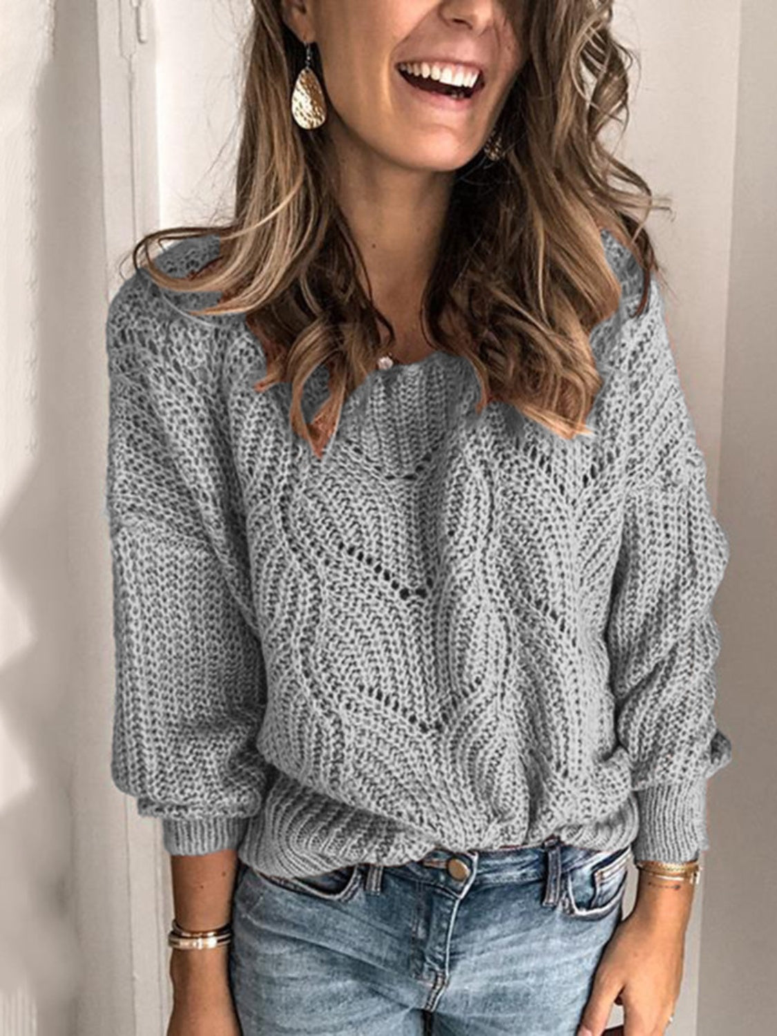 Women's Loose Knit Resort Sweater