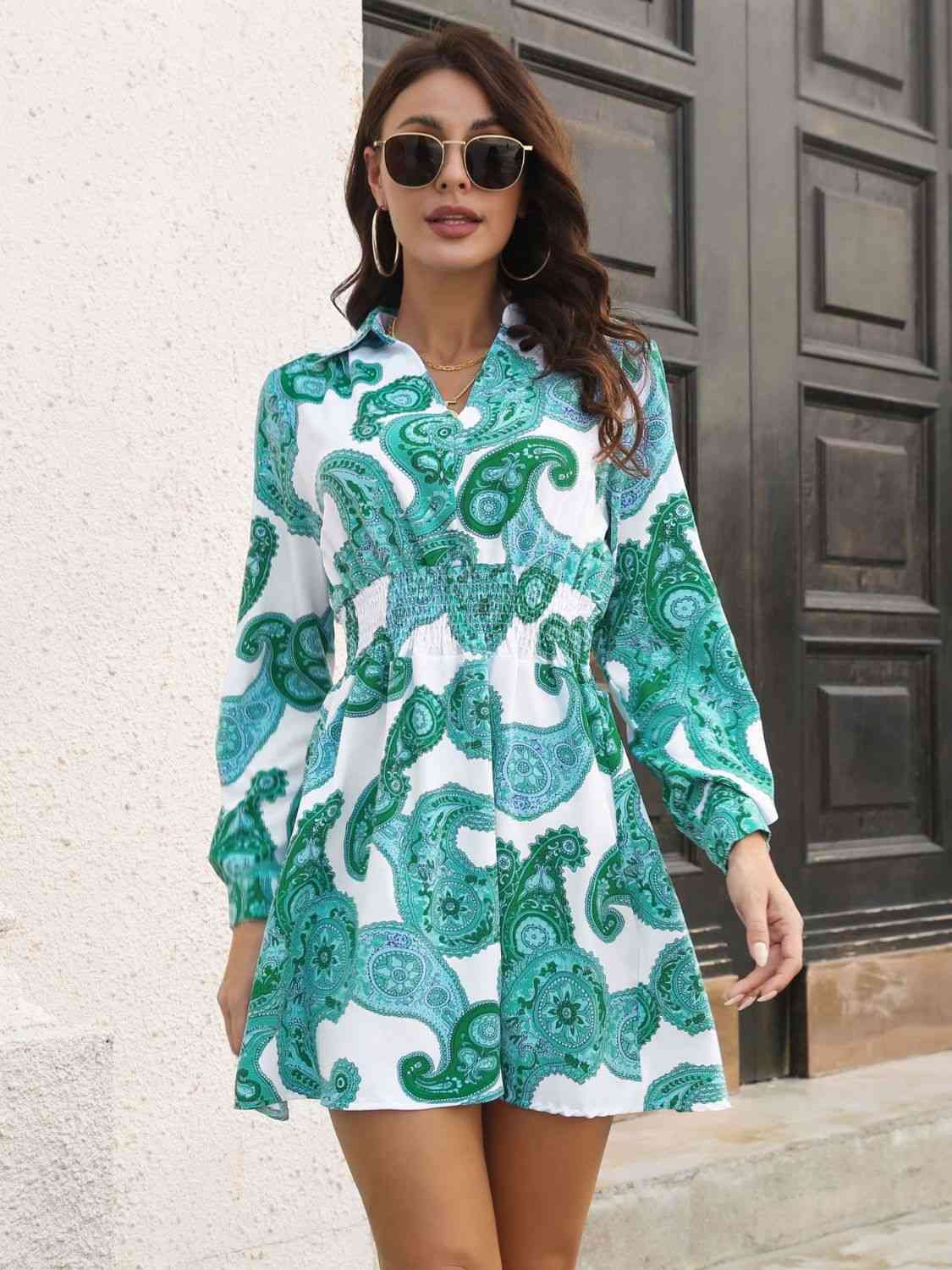 Long Sleeve Resort Dress