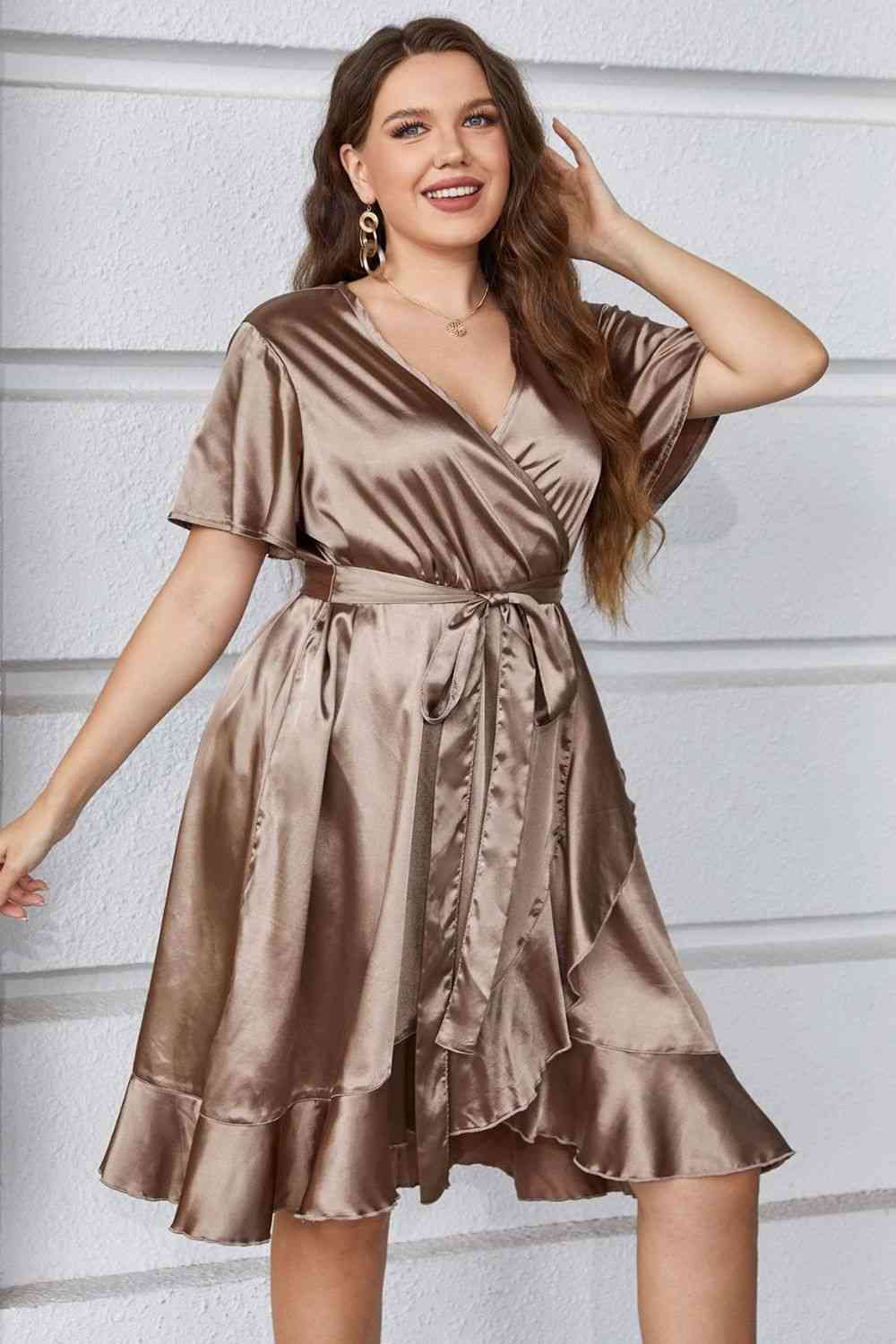 Plus Size Resort Dinner Dress, Party Dress