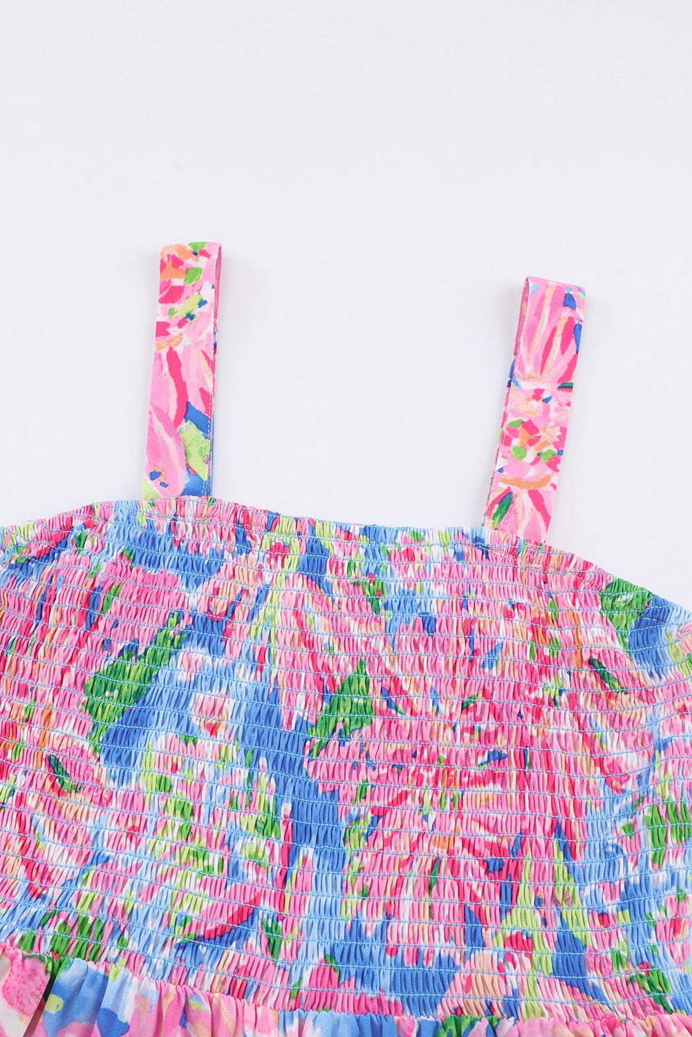 Floral Vacation Jumpsuit with Pockets