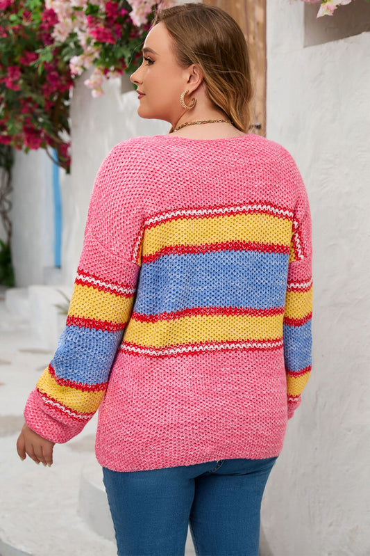 Plus Size Cute Beach Sweater