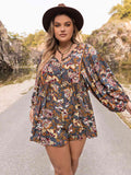 Plus Size Summer Vacay Boho Romper