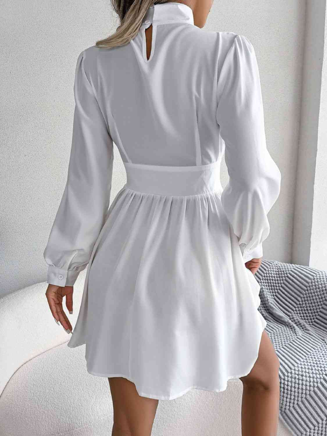 Collared Resort Dinner Mini Dress