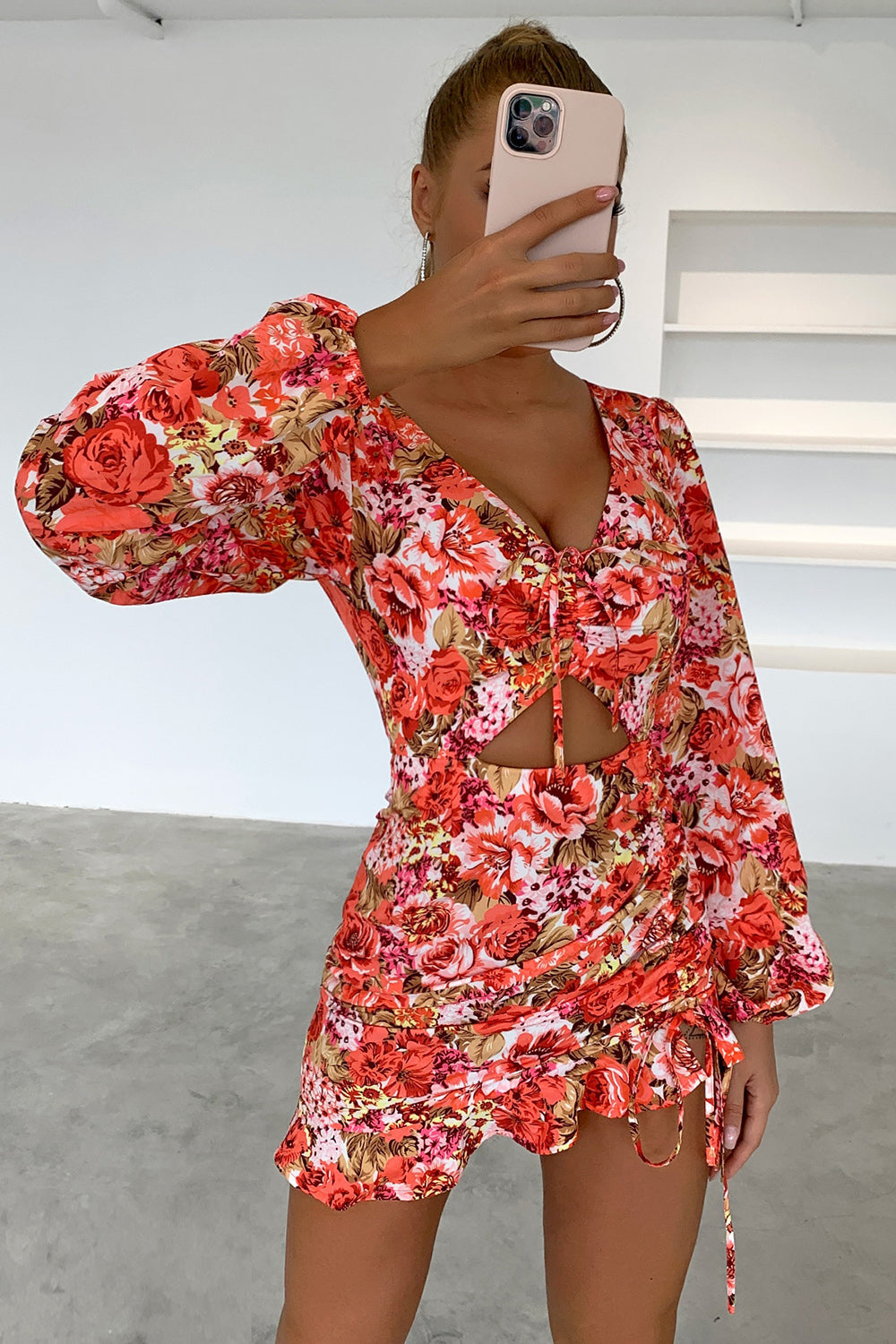 Floral Vacay Mini Dress