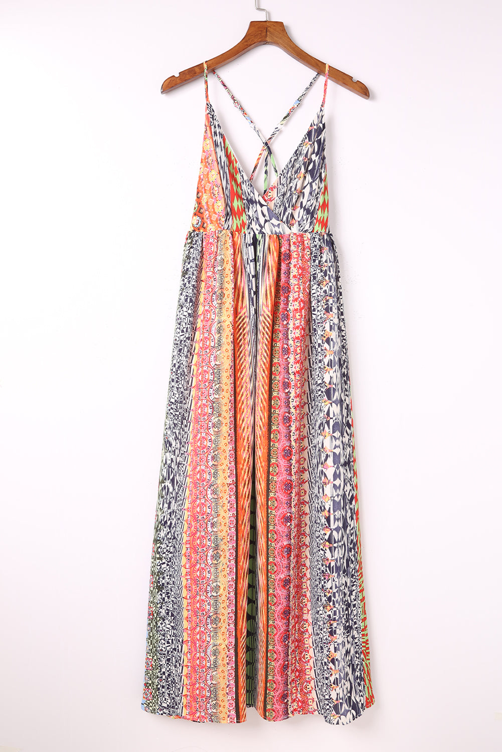 Spaghetti Strap Summer Maxi Dress