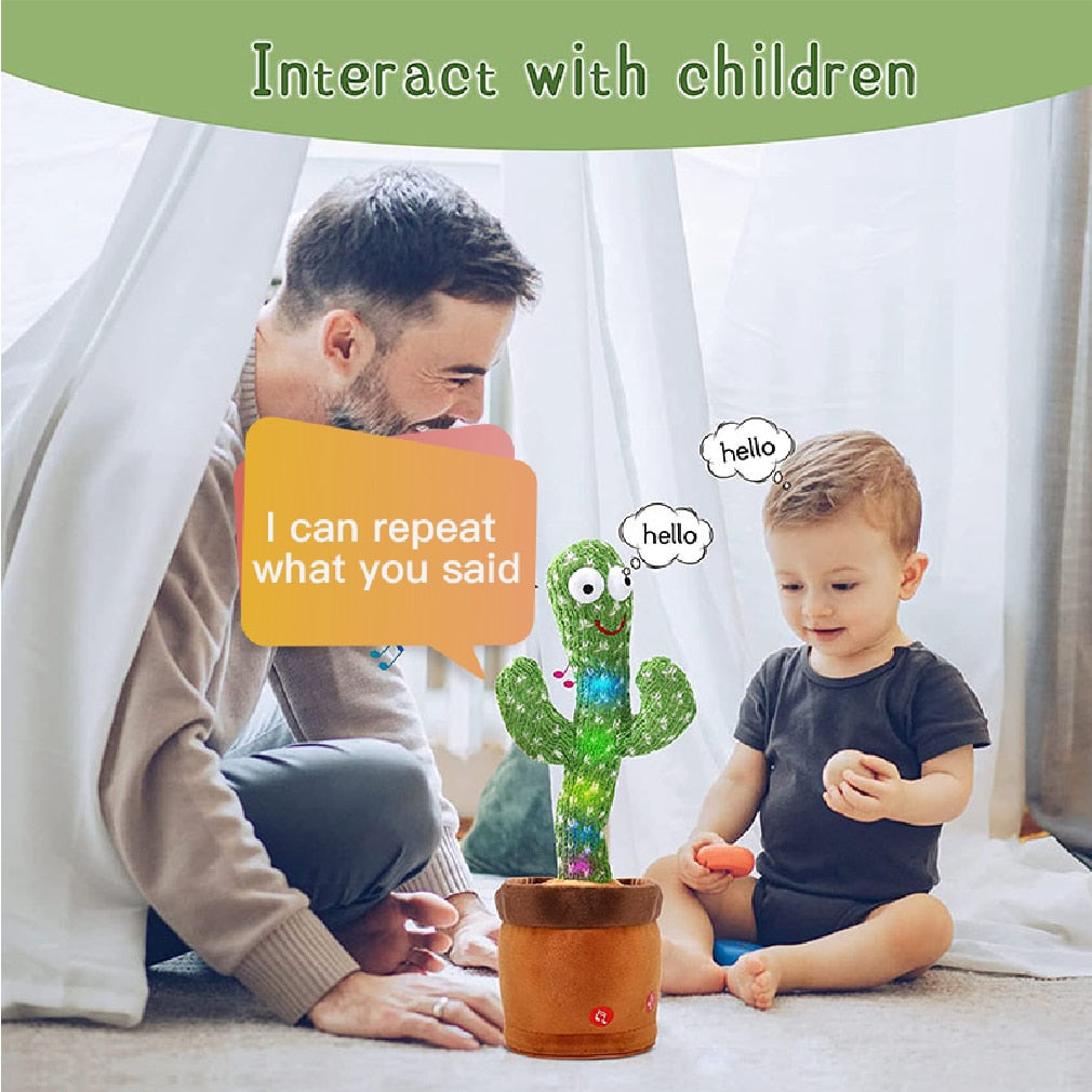 Dancing and Talking Cactus Toy