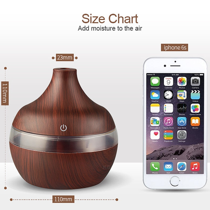 Wood Air Humidifier for Home or Office