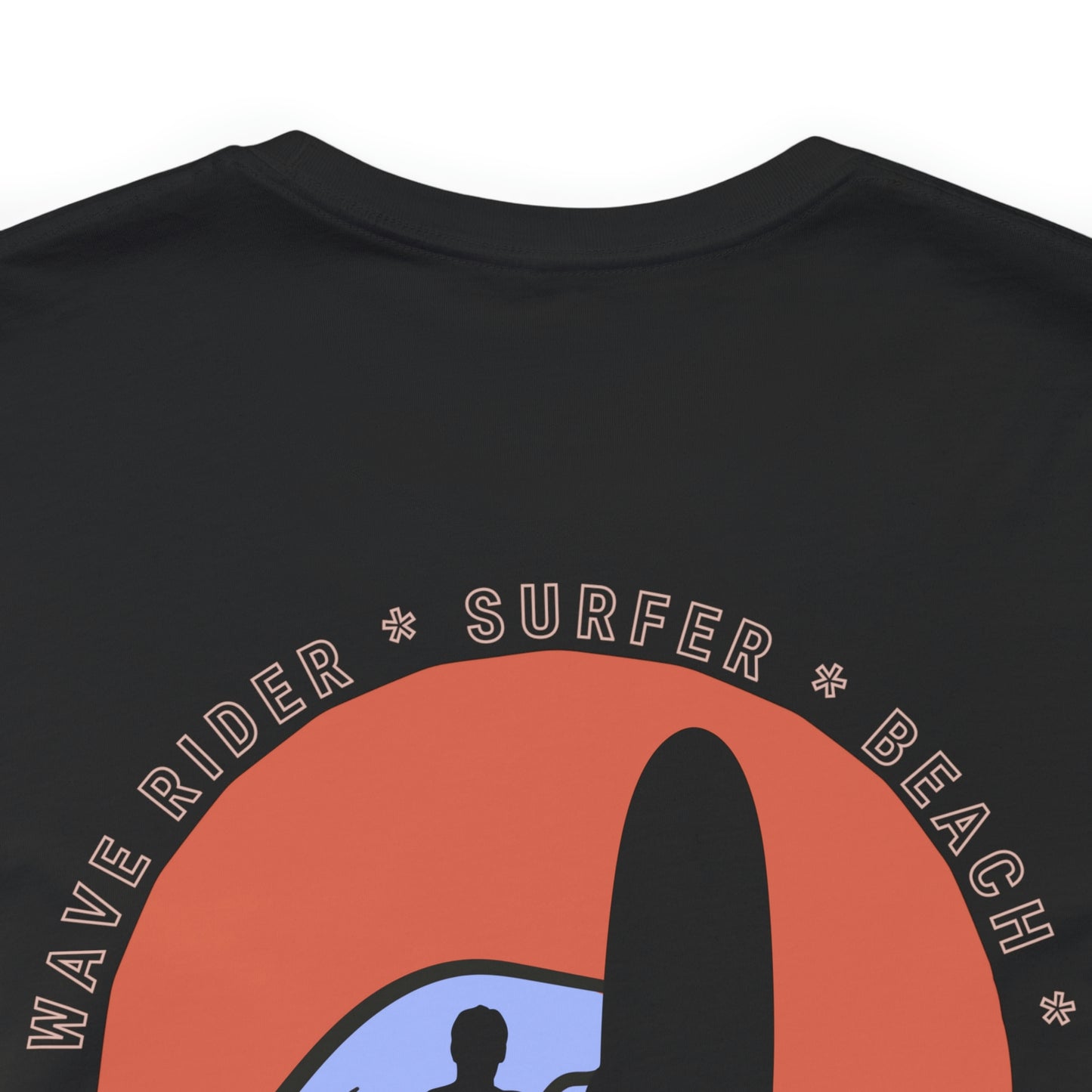 Wave Rider Surfing T'Shirt, Unisex Hawaii Surfing T'Shirt Sized up to 4XL